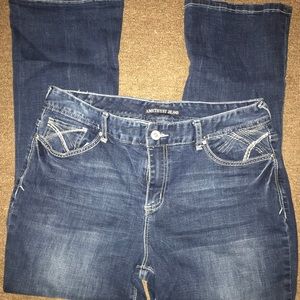 Amethyst jeans barely worn.